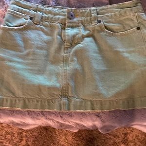American eagle skirt mint green size 4